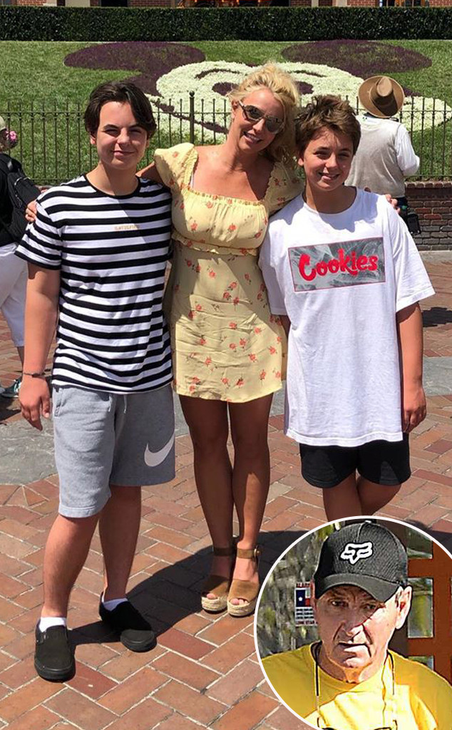 Britney Spears, Jamie Spears, Sean, Jayden Britney Spears, Jamie Spears, Sean, Jayden